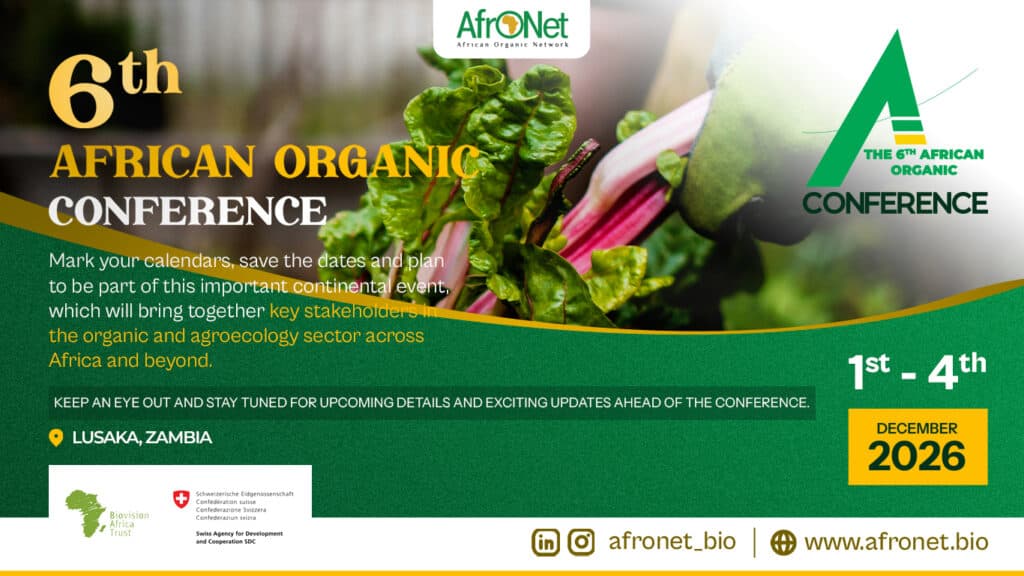 6TH AFRICAN ORGANIC CONFERENCE (6TH AOC)